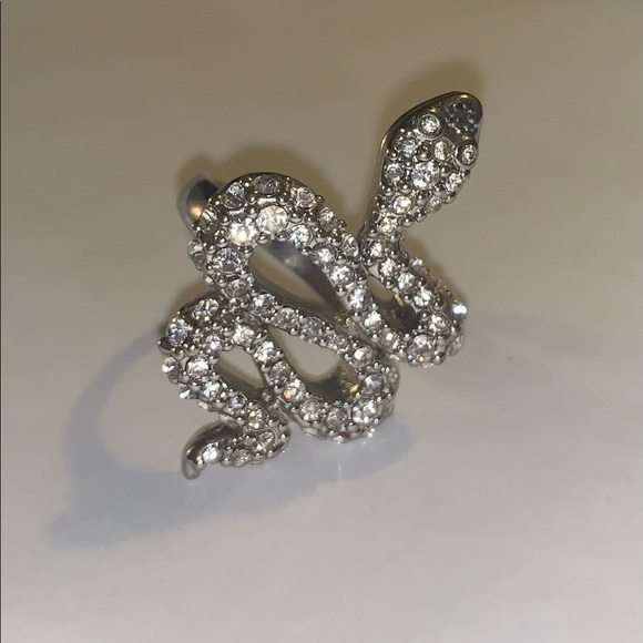 Guess Rhinestone Snake Ring - Picture 2 of 7